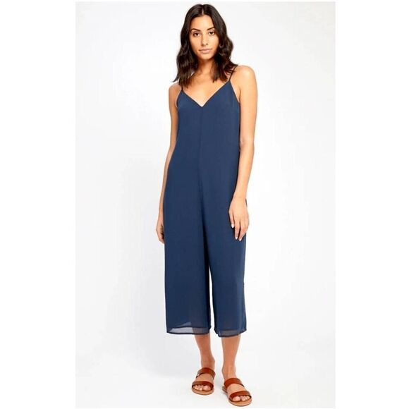 Gentle Fawn Ninette Jumpsuit size Medium navy - Picture 4 of 11